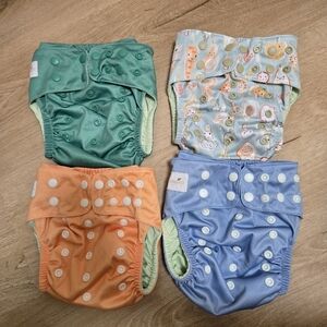 Naturalets One Size Cloth Diaper Bundle Pocket Diapers